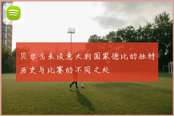 贝尔戈米谈意大利国家德比的独特历史与比赛的不同之处